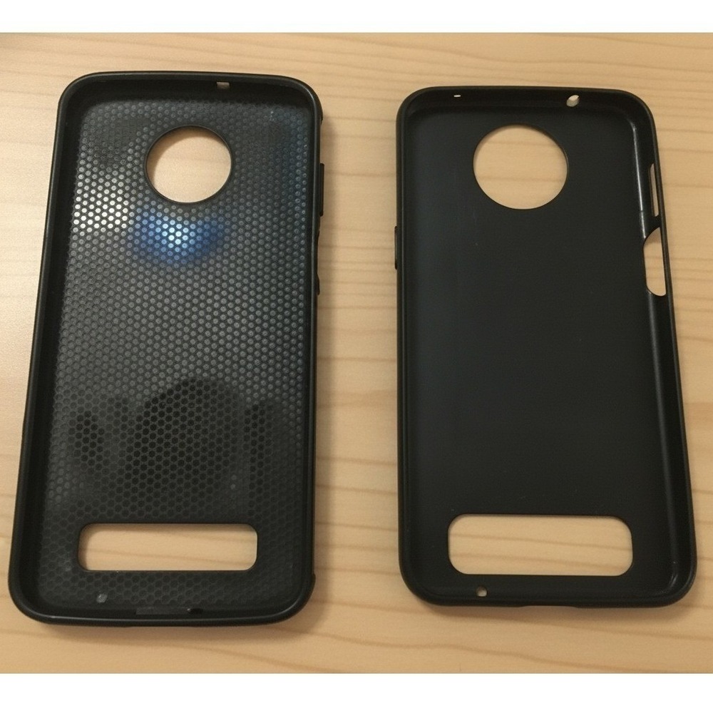Motorola Moto G3 Hybrid Shockproof Case Black Dual Layer Verizon Compatible
